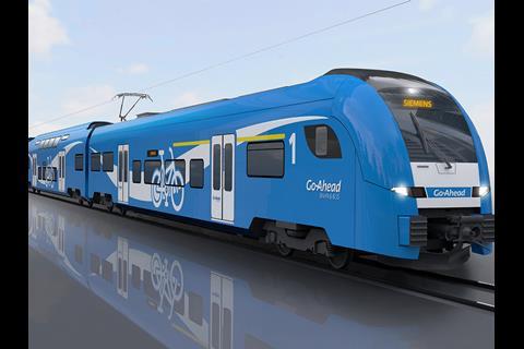 Go-Ahead has awarded Siemens Mobility a contract supply Desiro HC EMUs for use around Augsburg.